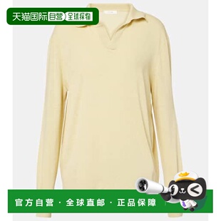 香港直邮The Row 女士 Jovani 真丝Polo毛衣 000954新款