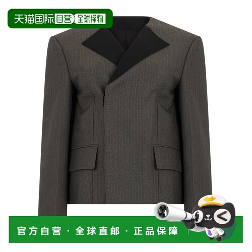 Bottega Veneta 带口袋的双排扣夹克 871431V6O20 【付后1h可退】