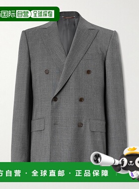 香港直邮1h可退 Canali 康钠丽 男士 双排扣羊毛西装外套 AR05788
