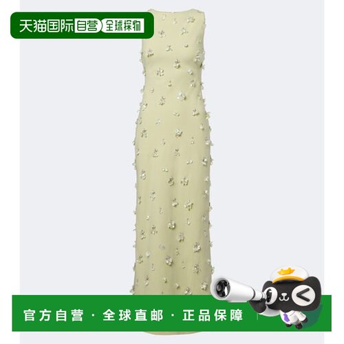 香港直邮Simkhai 女士 Claudia 精饰酒会礼服 green绿色 舒适时尚