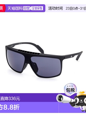 1h可退 香港直邮Adidas 男士 SP0032-H 02A 运动太阳镜 SP0032H02