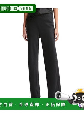香港直邮Vince 高腰缎面休闲裤 阔腿裤西装裤V9955 21907