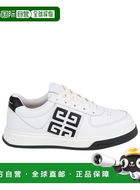香港直邮Givenchy 4G logo皮质运动鞋 H30098纪梵希