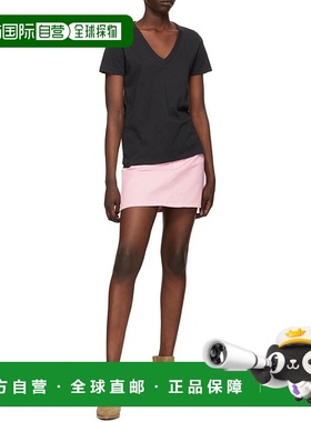 香港直邮Rag & Bone 徽标v领T恤 W272C34CH