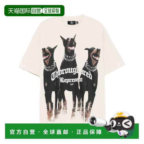 香港直邮Represent 男士T恤 MLM41135002 SS2026 【付后1h可退】