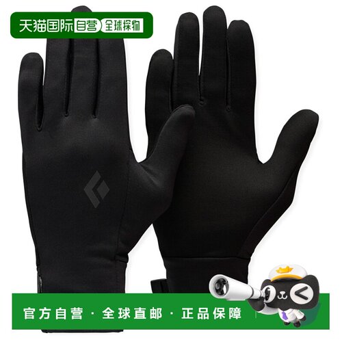 1h可退 欧洲直邮BLACK DIAMOND 男士手套 2026449BLACK CO 黑色