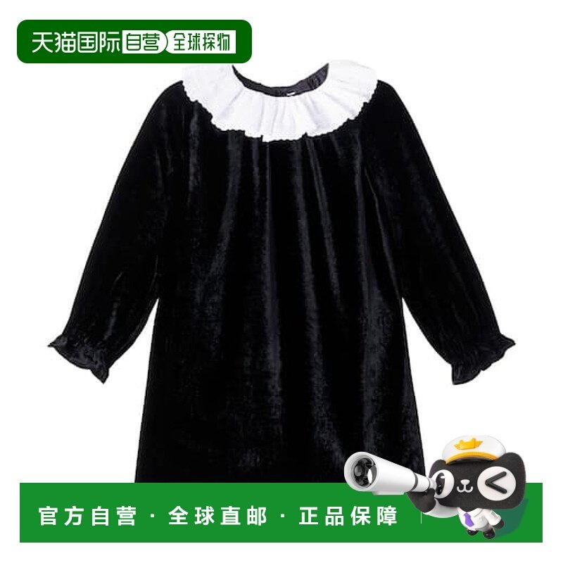 香港直邮Bonpoint 女童 Jealyn 天鹅绒连衣裙童装