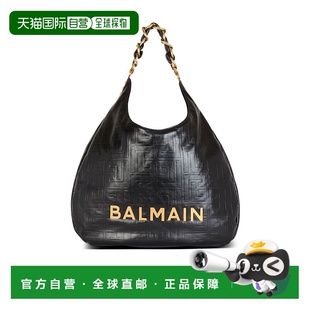 香港直邮Balmain EN0BT929LETF托特包手提包腋下包 徽标单肩包