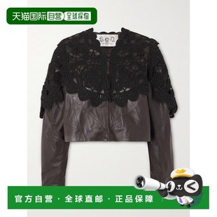 女士 海洋 Gwen 短款 RS260 1h可退 齿纹钩编皮革夹克 香港直邮SEA