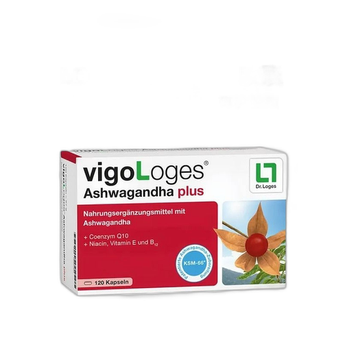 欧洲直邮Loges南非醉茄加强胶囊增强身体抵抗力补充营养120粒玉米