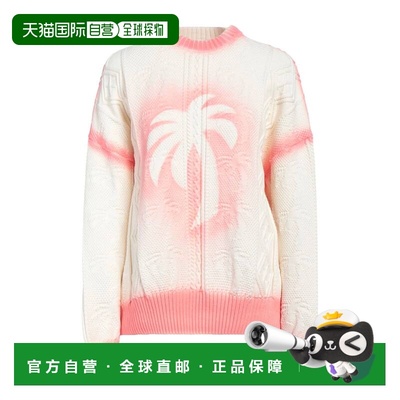 1h可退 香港直邮Palm Angels 棕榈天使 女士 毛衣 beige米色 舒适