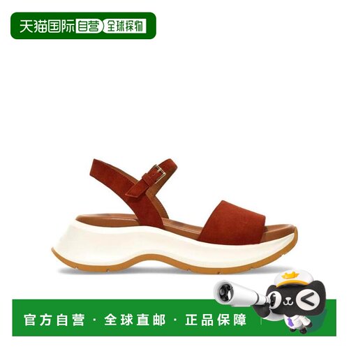 1h可退 香港直邮HOGAN 女士凉鞋 HXW5980EB50CR0G843 SS2022 棕色