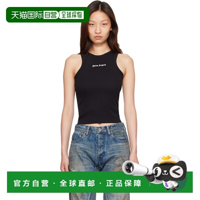 香港直邮Palm Angels 棕榈天使 女士 黑色 Classic Logo Fitted