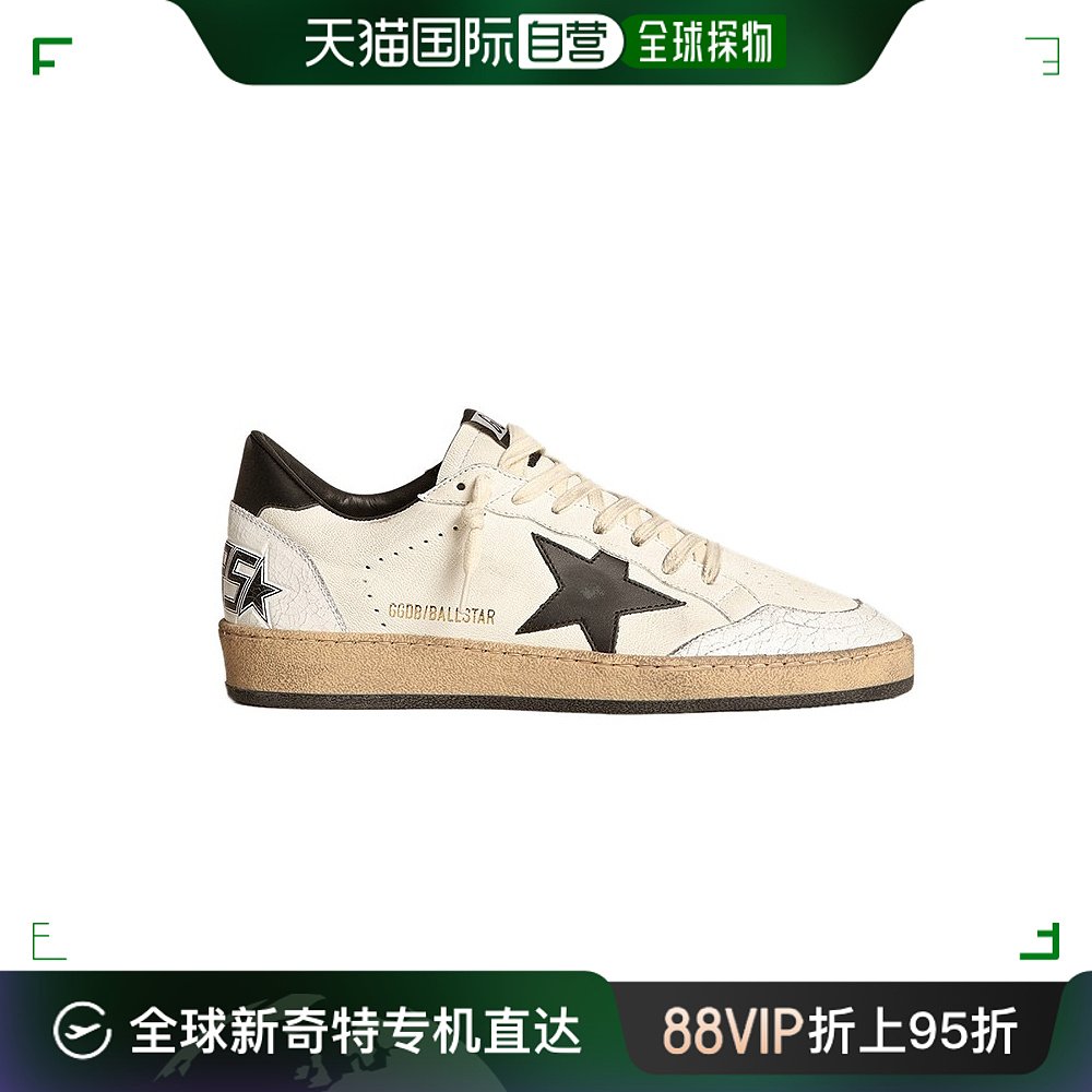 自营｜GOLDENGOOSE/GGDB男士白色皮革休闲平底小脏鞋休闲鞋透气-封面