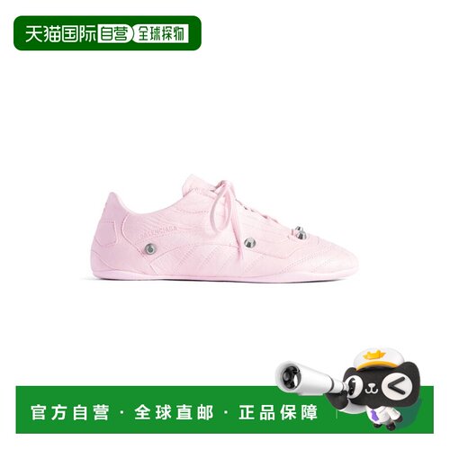 自营欧洲直邮Balenciaga巴黎世家 City女士花瓣粉羊皮logo标识运