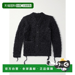 香港直邮Sacai 男士 磨破拉绒针织针织开衫 2503837M001