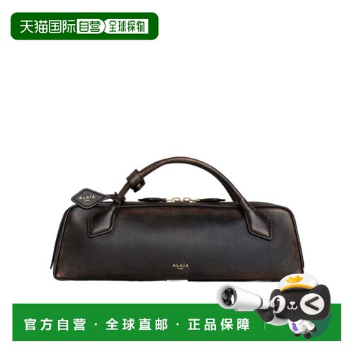 1h可退 香港直邮Alaia 双提手手提包 AA1S06026I154斜挎包单肩包
