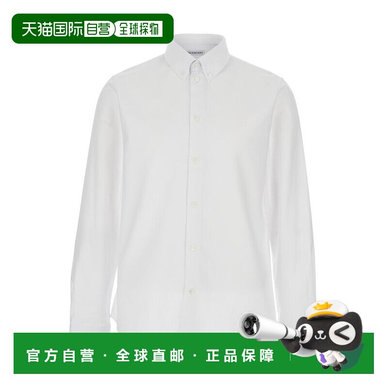 1h可退 香港直邮Burberry 巴宝莉 男士 長袖扣襯衫 8121996男装