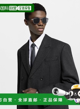 自营1h可退 欧洲直邮LV路易威登 男士黑色黄铜/皮革手链时尚高级