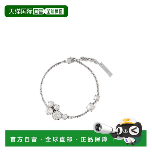 1h可退 香港直邮26SS 徽标手链 Women珍珠水晶纪梵希