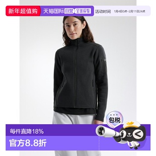 欧洲直邮Arc'teryx COVERT开襟衫女士始祖鸟抓绒外套户外抓绒衣