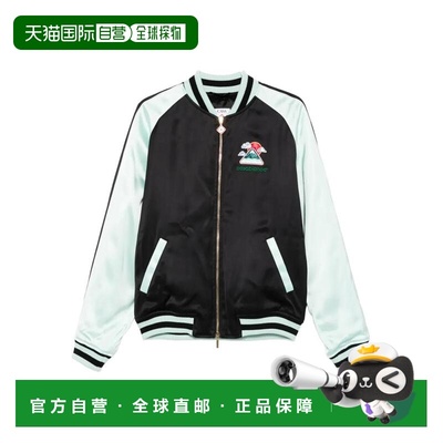 1h可退 香港直邮Casablanca 男士 刺绣徽标短夹克 MPF25JK38301