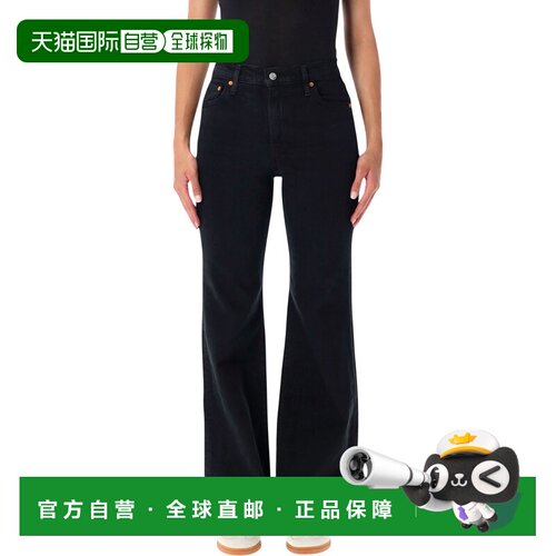 香港直邮LEVI'S 女士牛仔裤 26A0083R0000 AW2026 黑色 Levi's Ri
