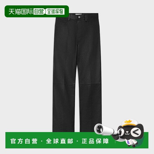 自营欧洲直邮CELINE思琳 女士黑色柔软羊皮革002男支付后1h可退
