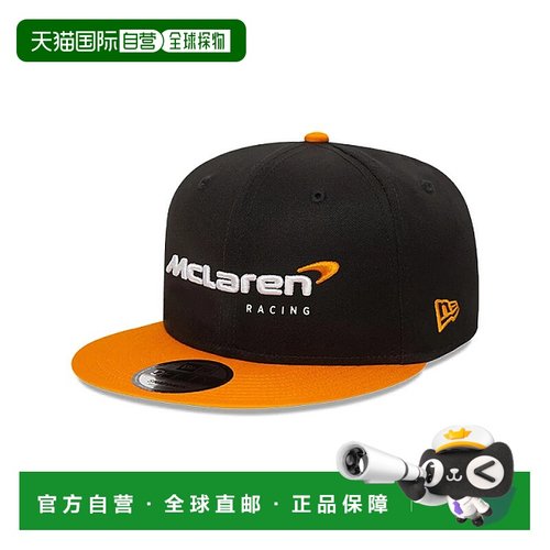 自营欧洲直邮New Era 9FIFTY男女通用黑色帽子