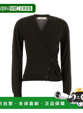 1h可退 香港直邮Lemaire 女士 LEMAIRE 棕色毛线衫 PO0001LK08739