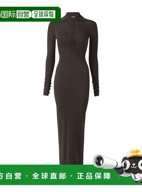 香港直邮Jacquemus 纽扣针织 Polo 衫裙 DRW00688AK00145连衣裙