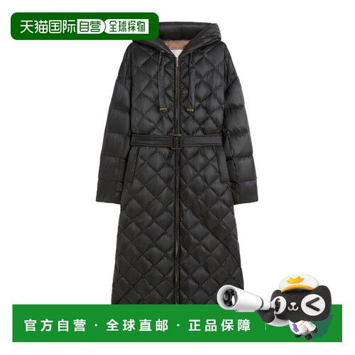 1h可退 香港直邮MAX MARA 女士大衣 9496075506002 CO 黑色 长款