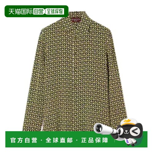 香港直邮Gucci 双绉衬衫 847034ZAT4Z长袖