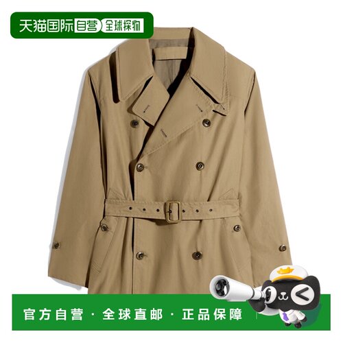 1h可退 香港直邮Lemaire 短款风衣 OW1203LF1570长袖