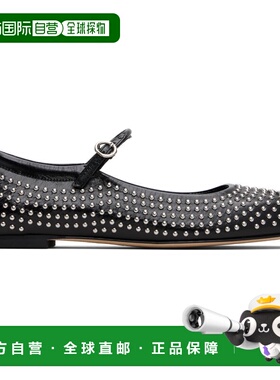 香港直邮aeyde 女士 黑色 Uma Mini Stud 玛丽珍鞋 A11FLRKLS08FL