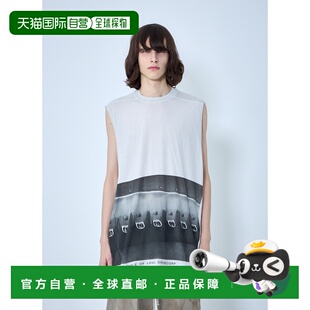 欧文斯 瑞克 男士 无袖 RR01F2108BH 香港直邮rick 印花上衣 owens