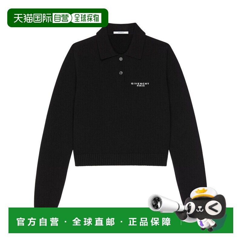 香港直邮Givenchy 长袖Polo衫 BW61J04ZTA女装上衣