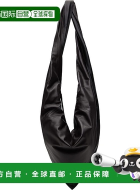 香港直邮Lemaire 男士 黑色 & 棕色 Scarf 斜挎包 BG0157LL0075