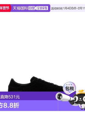 1h可退 香港直邮Y-3 男士 Kuro Superstar 黑色绒面革运动鞋 JS43