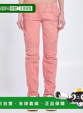 香港直邮Balmain 巴尔曼 女士 粉色牛仔裤 12394 pink粉色 舒适时