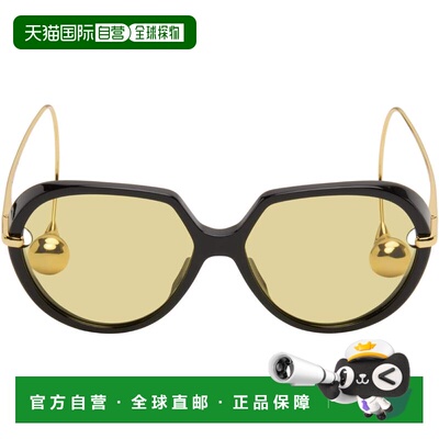 香港直邮Bottega Veneta 葆蝶家 女士 黑色 Drop Squared 太阳镜