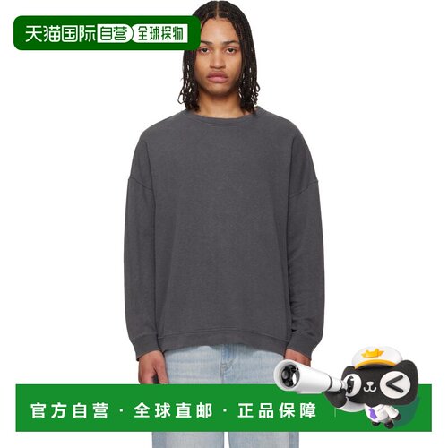 香港直邮Our Legacy 男士 灰色 Slack 套头衫 M2266SWBlackRogueL