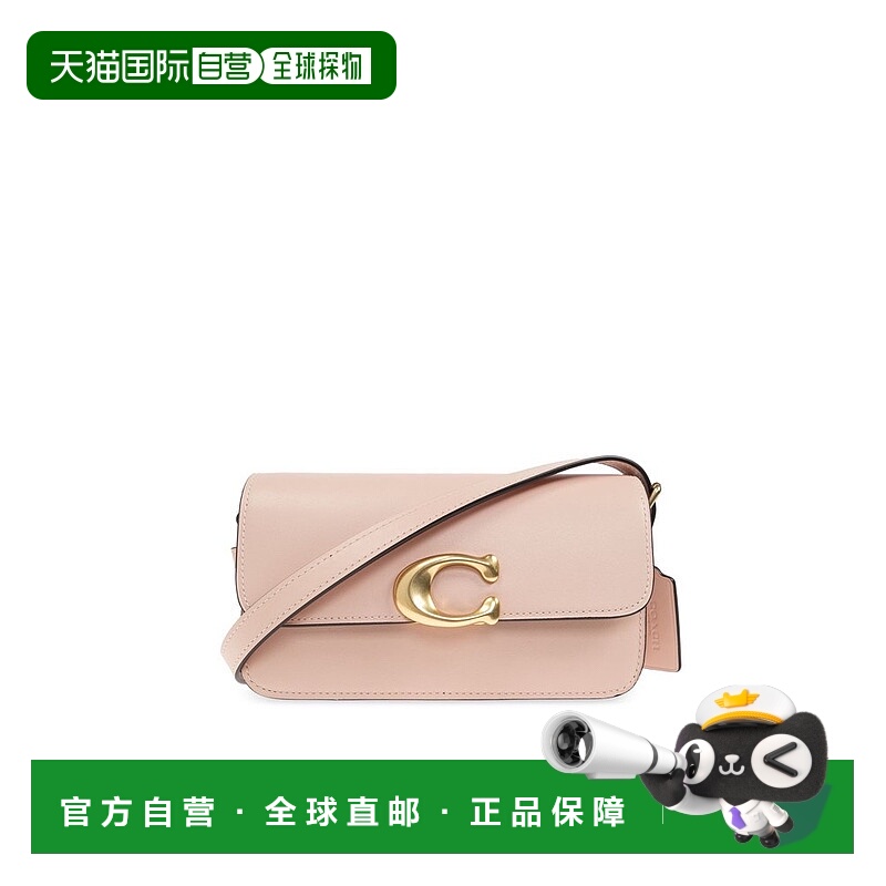 1h可退 香港直邮Coach 蔻驰 女士 Zoe 標誌細節單肩包 CAM180B4CR
