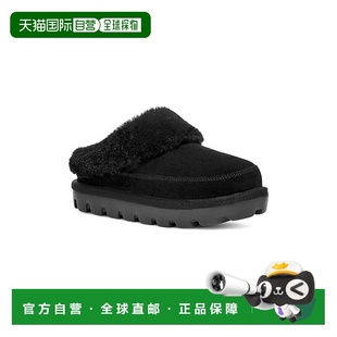1h可退 香港直邮Ugg 女士 Tizzey 拖鞋 black黑色 舒适时尚