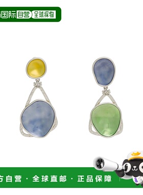 1h可退 香港直邮Tory Burch 托里 伯奇 女士 耳环 metal金属色 舒