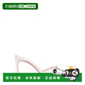 香港直邮ROGER 女士 VIVIER 1h可退 罗杰 维维亚 方头高跟凉鞋