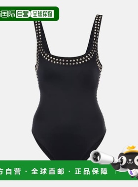 香港直邮Simkhai 女士 Mercedes 铆钉泳衣 white白色 舒适时尚