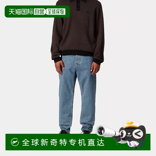 牛仔 欧洲直邮Carhartt Wip 男士 蓝色棉休闲裤