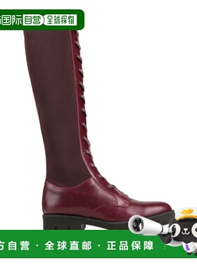 香港直邮THEORY 希尔瑞 女士 靴子 purple紫色 舒适时尚厚底鞋