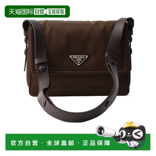 香港直邮Prada 翻盖单肩包 1BD313RDLNVOOO斜挎包【付后1h可退】